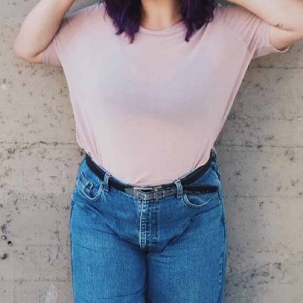 Sheer Taupe Blouse
